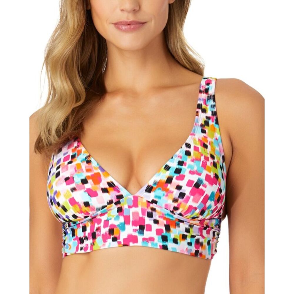 Anne Cole Womens  Shirred Band Bralette
